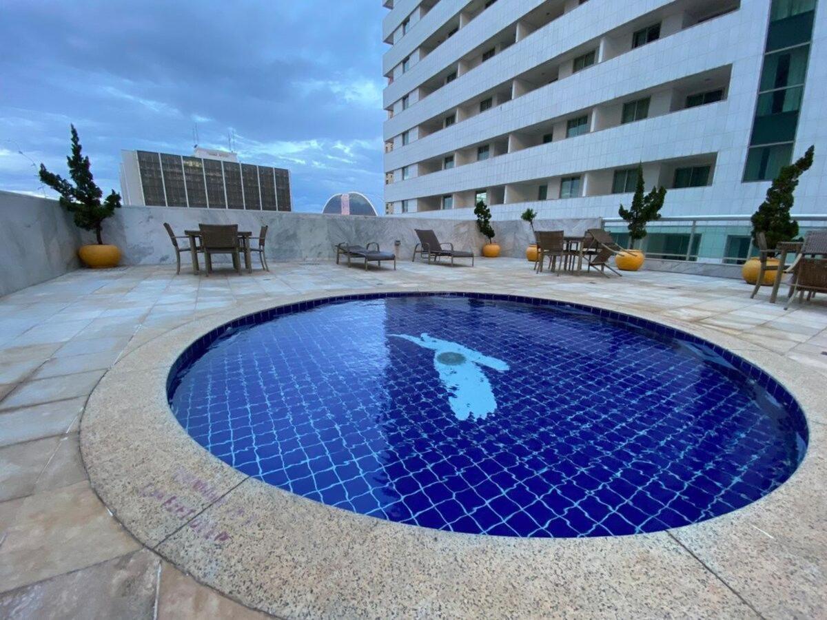 Flat Encantador No 11º Com Vista Pra Torre De Tv Brasília Buitenkant foto