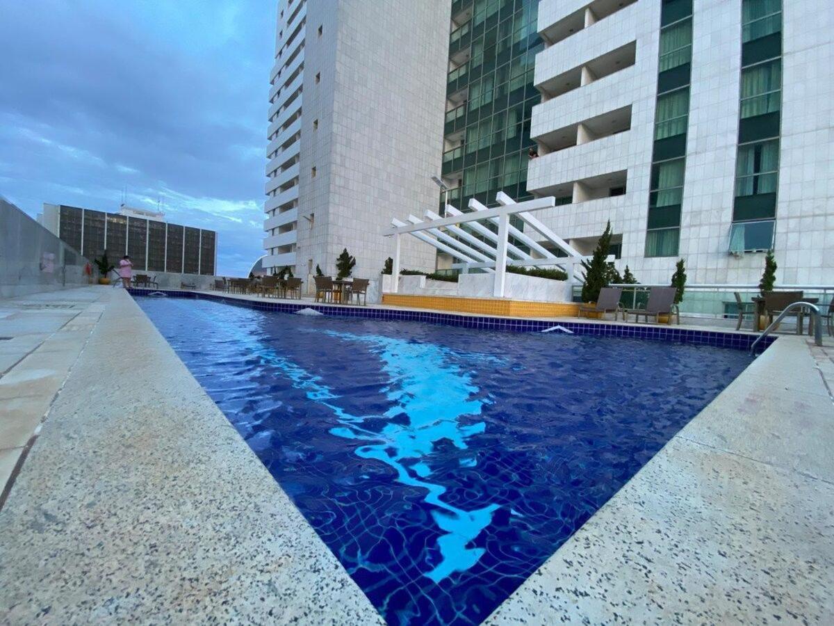 Flat Encantador No 11º Com Vista Pra Torre De Tv Brasília Buitenkant foto
